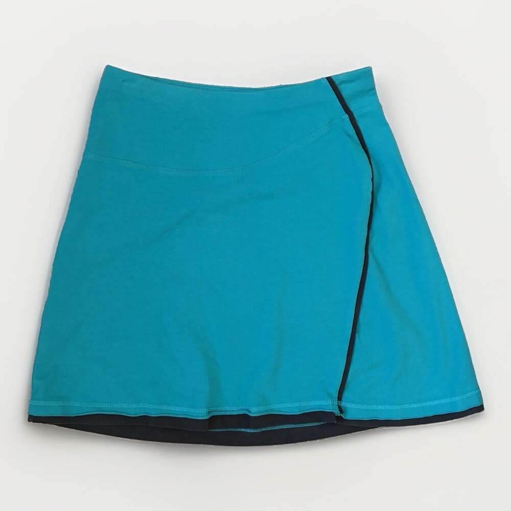 Mountain Hardwear Women's XS Blue Athletic Skirt Pull-On Elastic Waist Stretch